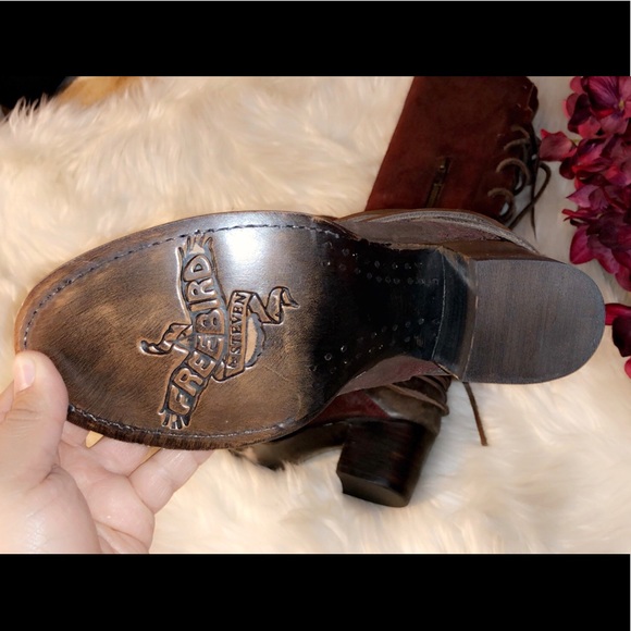 🆕RARE‼️FREEBIRD Wine Suede Boot - Picture 8 of 8